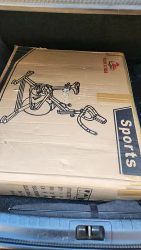 Bicicleta egometrica nova na caixa inércia 8kg suporta 120kg