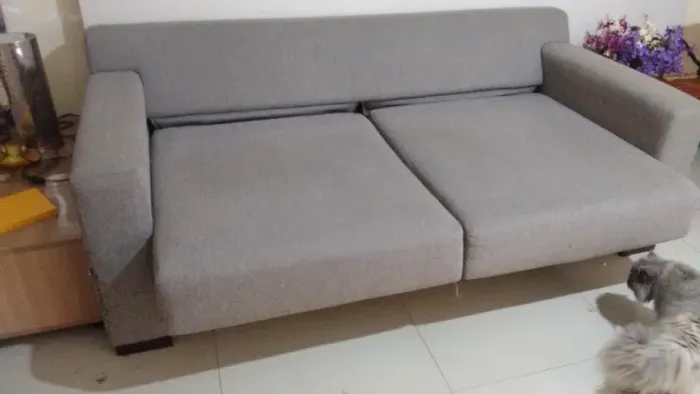 sofa cama  tamanho de cama de viuva