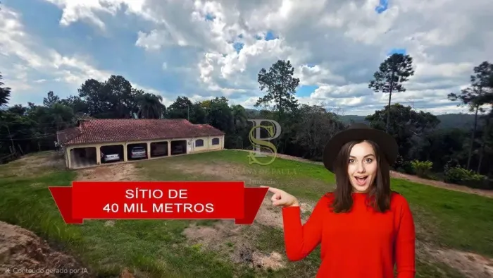 Sítio com 4 dormitórios à venda, 40000 m² por R$ 850.000,00 - Terra Preta - Mairiporã/SP