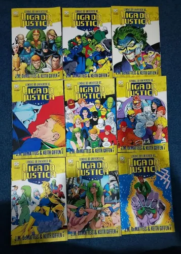 Lendas do Universo DC Liga da Justiça vol. 1-21 coleção completa