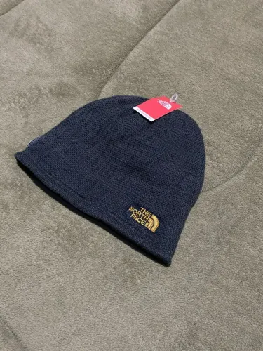 Gorro The North Face Reversível (2 em 1) - Azul Marinho/Preto 