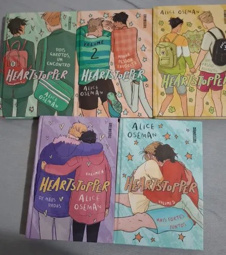 Heartstopper Vol. 1 ao 5 Completo