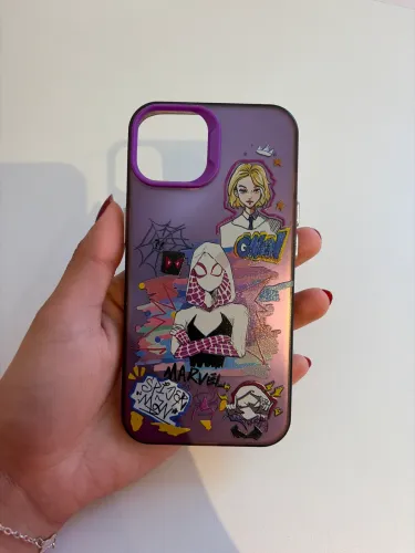 Capinha de telefone temática do homem aranha, iPhone 13