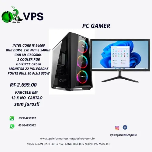 PC GAMER COMPLETO-NOVO