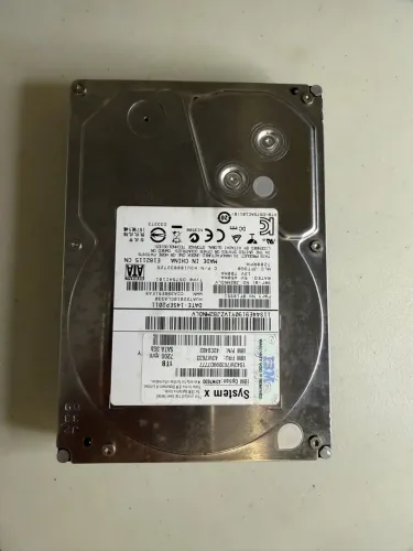 HD IBM 1TB (1000 GB) Sata III 3.5" 7200 RPM - Perfeito Estado e 100% Saudável