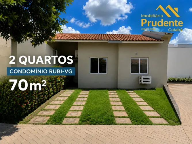 Casa em Condomínio para Venda em Várzea Grande, Petrópolis, 2 dormitórios, 1 banheiro, 2 v