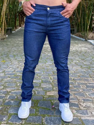 Calça jeans tradicional tamanho 36 ao 46