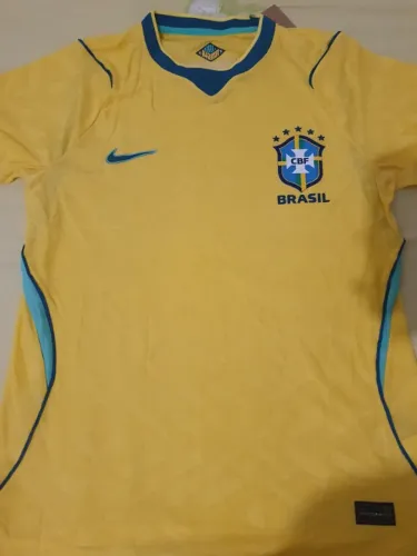 Camisa Brasil Amarela 2026 Versão Jogador G 1:1
