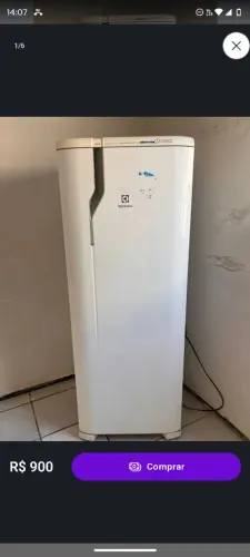 Geladeira Electrolux fros fre