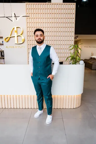 TERNO RAFFER - VERDE ESMERALDA