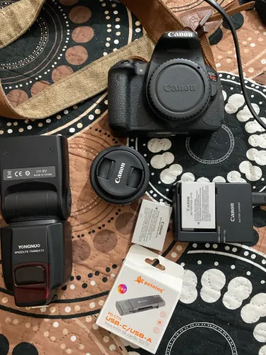 Kit fotografia completo Cânon