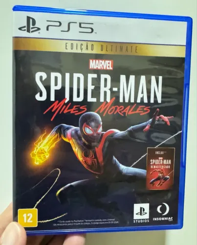 Spider Man Miles Morales Jogo PS5 em português, envio olx 