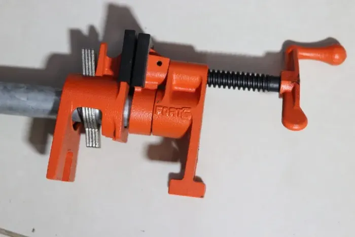 Lote 3 Grampos Sargento Pipe Clamp 3/4 FortG NOVOS Com Cano 1m