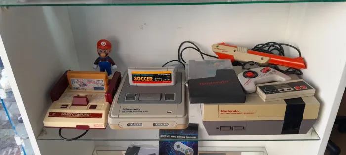 Pacote nitendo tudo original e funcionando, todos higienizados mais fitas e pistola