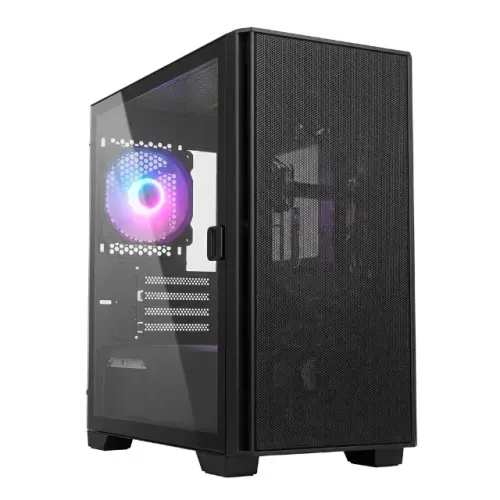 Gabinete Gamer Montech Air 100 Preto - Vidro Lateral (com Controladora)
