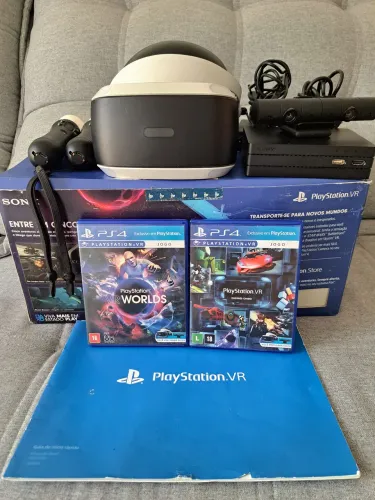 Kit realidade virtual Playstation