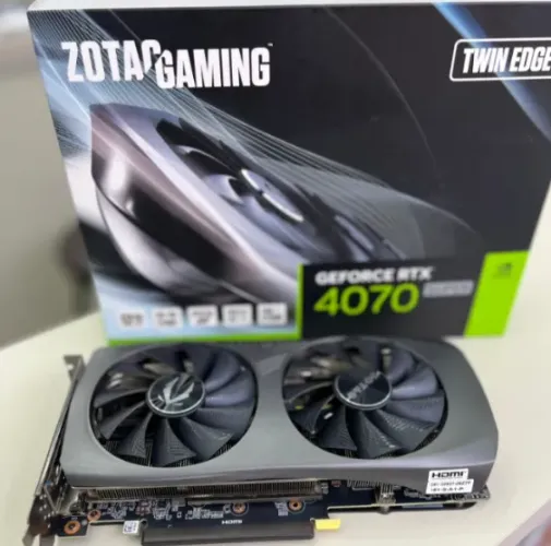 PLACA DE VIDEO RTX 4070 SUPER 12GB ZOTAC TWIN EDGE
