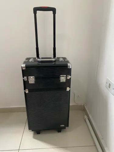 Maleta Profissional Maquiador/Cabelereiro 3 em 1 