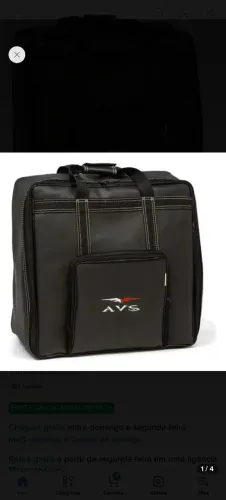 Bag capa acordeon 120 ou 80 bass