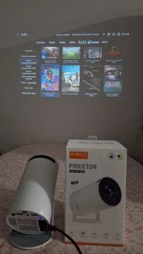 Projetor Ultra HD AGOLD Android