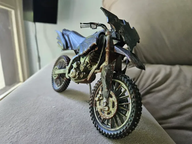 Moto cross Batman Ano Zero 0 Custom
