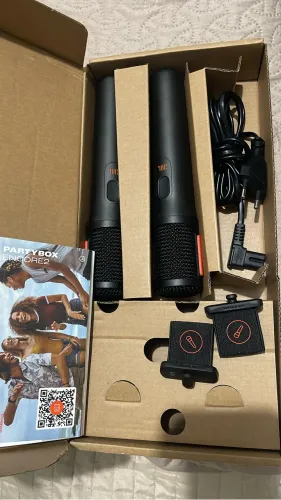 JBL PARTYBOX ENCORE 2  Com 2 microfones