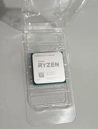 Processador AMD Ryzen 5 5500X3D 6 Core 12 Threads 3.0Ghz Cache 99MB AM4 [Novo]