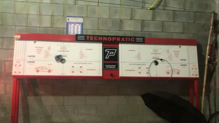 Painel de Alinhamento Automotivo Technopratic Completo