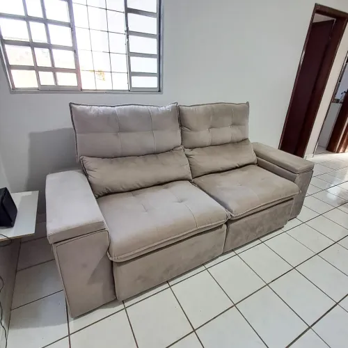 Sofá Retrátil 3 lugares