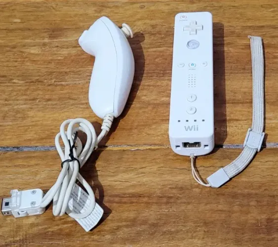 Vendo Kit Controle Wii Remote + Nunchuch Nintendo Wii Original Entrego Londrina e Regiao
