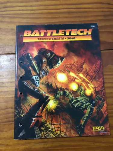 Battletech - Fichas de Registro 3060 (FASA) - Excelente Estado
