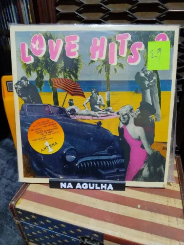 Disco lp vinil Love hits 2 rádio Antena 1