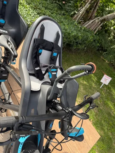 Cadeirinha infantil Thule - frente da bike - IMPERDÍVEL