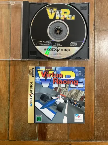 Jogo Original Sega SATURN V.R. Virtua Racing Japonês com capa (envio OLX PAY)