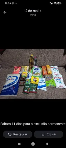 Cesta básica tamanho P