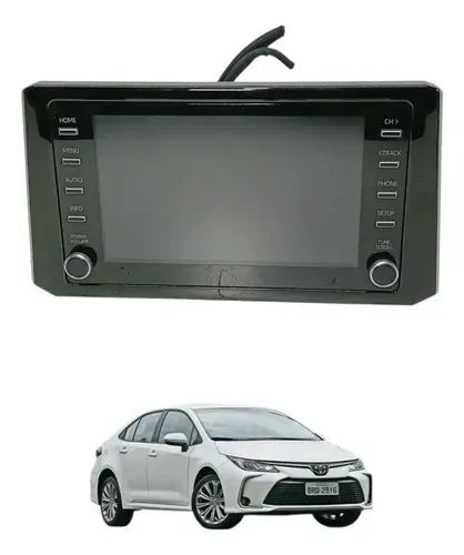 Multimidia Tela Toyota Corolla 2021 2022 2023