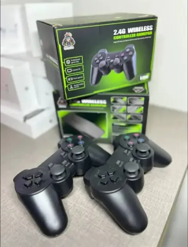 Game Stick - 20 Mil Jogos + 2 Controles Sem Fio