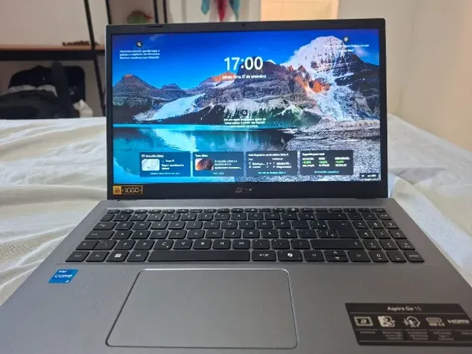 Notebook aspire go 15