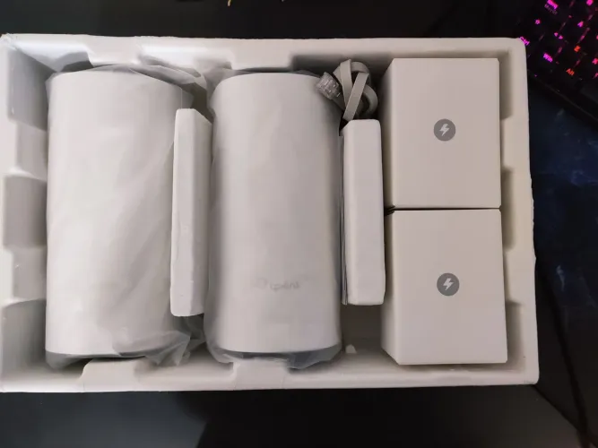 Roteador Wi-Fi Mesh TP-Link Deco M4 AC1200 (Kit C/ 2 torres) - Gigabit