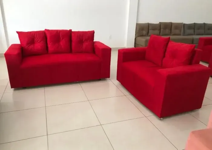 JOGO DE SOFÁ 2&3 LUGARES NOVO EM OFERTA ?