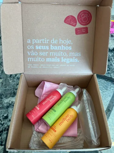 Kit Espuma para banho Mellow Body