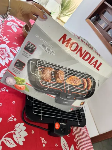 Churrasqueira elétrica 120v Mondial