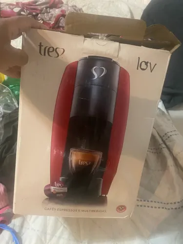 Cafeteira três coração nova