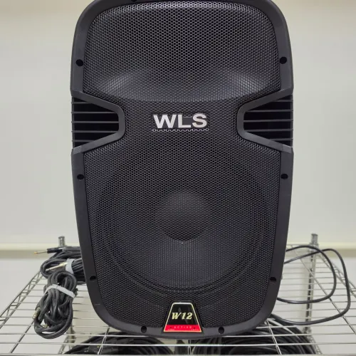 Caixa de Som Ativa Profissional WLS W12 - 12" - USB/SD