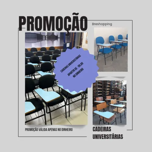 Cadeiras escolares/Universitárias apartir de 99,00