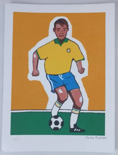 Gravura de Carlos Furtado - Quadro em serigrafia 