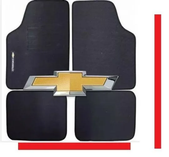 Jogo de Tapete Automotivo Wave Universal 4 peças Chevrolet vários mzytb ssdvg