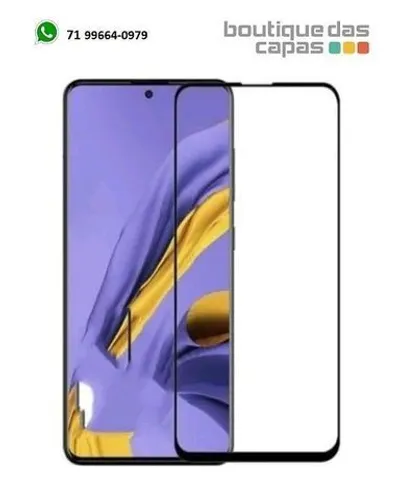 Película vidro 3d samsung galaxy A51 A71 A11 A21S s21 fe Cobre toda a tela