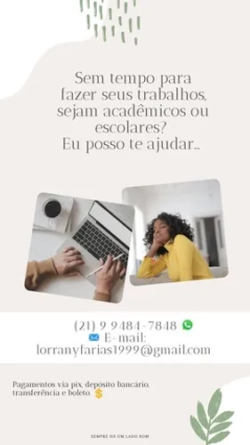 Trabalhos acadêmicos e escolares 