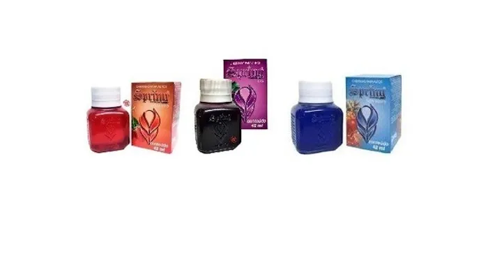 Aromatizante cheirinho Odorizante Pérola Spring Uva Morango Tutti Frutti (Modelo esponja)